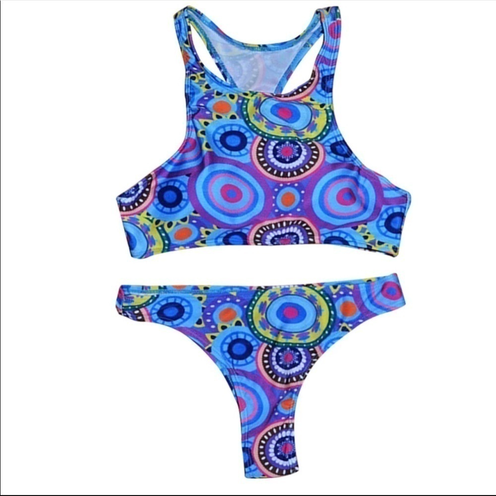 Cute print bikini